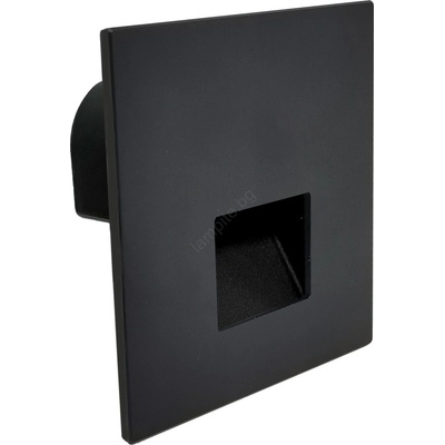 Brilagi - LED осветително тяло за стълби JACK LED/3W/230V 3000/4000/6500K IP65 черно (BG2773)