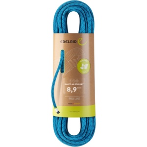 Edelrid Единично въже Edelrid Swift 48 Eco Dry 8, 9 Single rope - Icemint - размер 70 m (308-0405-0115)