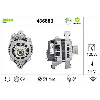 generátor VALEO 436683