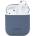 Holdit Kaлъф Holdit Silicone Case за AirPods 1/2 - Pacific Blue