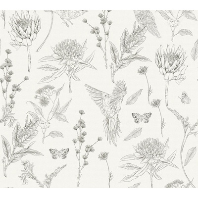 A. S. Création Влизелинов тапет за стена drawn into nature 39429-2