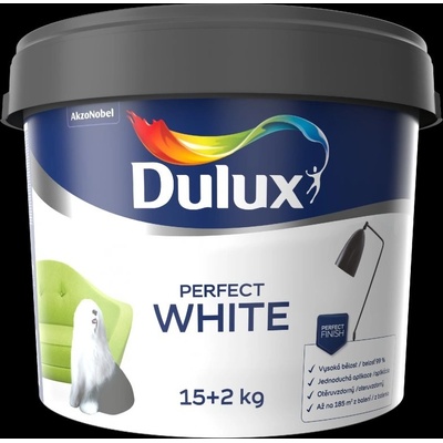 Dulux Perfect White 23 + 3 kg bílá – Zbozi.Blesk.cz