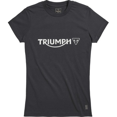 Triumph tričko GWYNEDD dámske jet black/bone