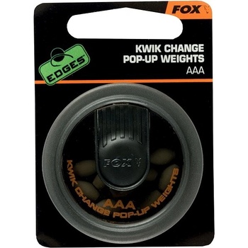 Fox EDGES Kwik Change Pop Up Weights AAA 0,8g