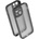 Gigapack iPhone 13 mini GIGAPACK Силиконов протектор за телефон, удароустойчив, протектор за камера, ЧЕРЕН GP-153348 (GP-153348)