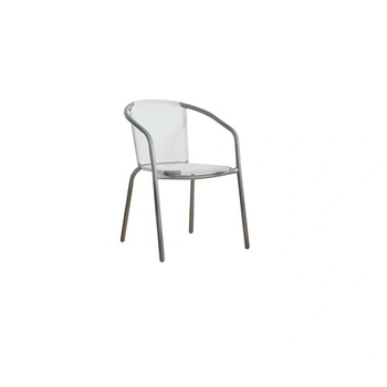 Mira-N Стол БЯЛА МРЕЖА / СИВА РАМКА (0166140)