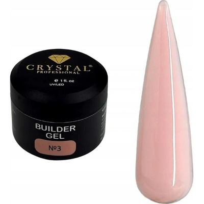 Crystal Professional Gel pro posílení nehtů liquid acryl 3 crystal 30 ml