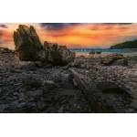 DIMEX ART Флизелинов фототапет скали на брега 375 x 250 см