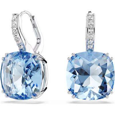 Swarovski Visiace náušnice s modrými kryštálmi Millenia 5756150