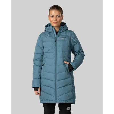 Women Down Coat Winter modrošedá