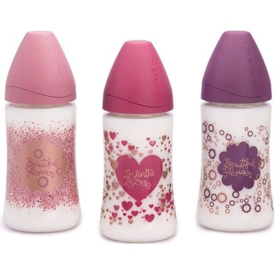 Suavinex Haute Couture Premium láhev Fialová 270ml