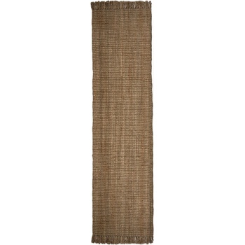 Flair Rugs Ръчно изработена ютена пътека в естествен цвят 60x150 cm Jute Boucle - Flair Rugs (503119374805)