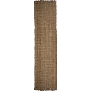 Flair Rugs Ръчно изработена ютена пътека в естествен цвят 60x150 cm Jute Boucle - Flair Rugs (503119374805)