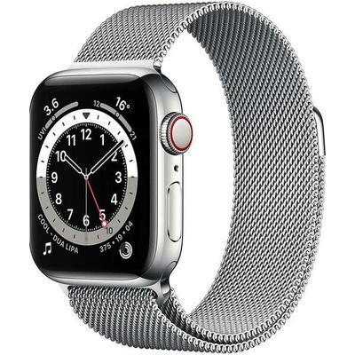 SES Elegantní kovový pásek pro chytré hodinky Apple Watch 40 mm 4.série - stříbrný 9056 – Hledejceny.cz