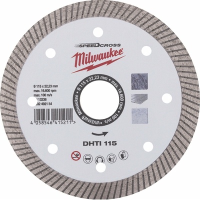 Milwaukee Diamantový rozbrušovací kotouč 115 mm 4932492154