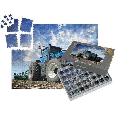 SMART SORTED® Zemědělské stroje při práci traktor na poli 1000 dílků