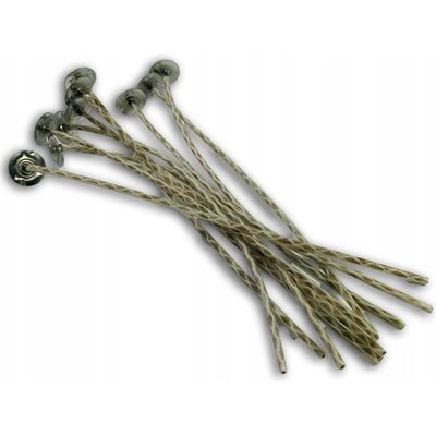 Bavlněný knot s plíškem 20 cm 6/30 100 ks SILNÝ