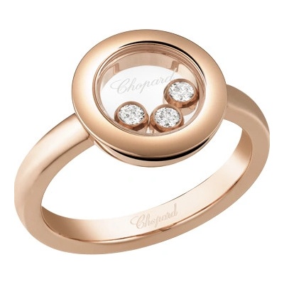 Chopard zlatý prsten Happy Diamonds 82A018 5110 2010033
