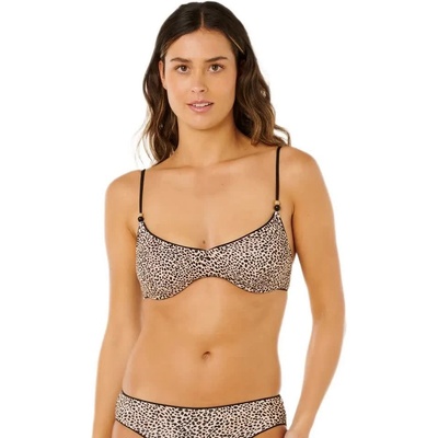Rip Curl Coastal Instinct D-DD bikini top - Beige (Black)