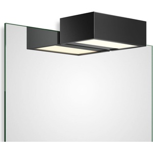 DECOR WALTHER Лампа над огледалото Box Clip On LED 15 см черен мат (0419760)