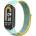 Planet Tech Текстилна каишка за Xiaomi Mi Band M8, M9, M10 фитнес гривна, Мента-жълто (MiBand8-36)