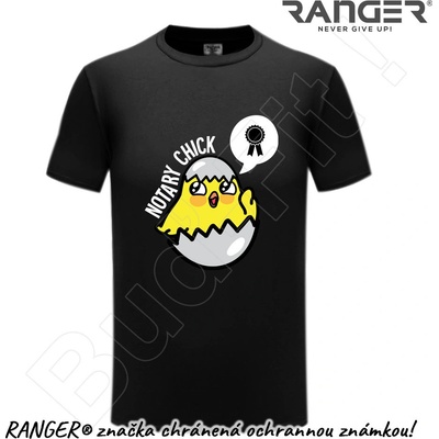 Ranger tričko motív Notary Chick 1 čierna