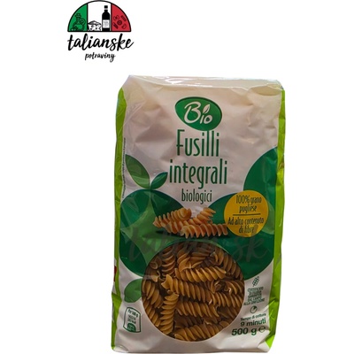 Bio Celozrnné fusilli bio 0,5 kg
