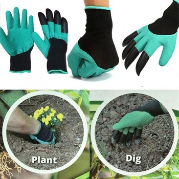 Image 1 of Garden Gloves Градински ръкавици с нокти - Garden Gloves