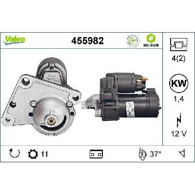 Startér VALEO 455982