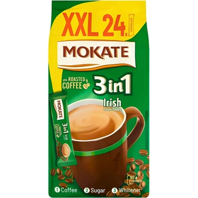 Mokate 3in1 XXL Irish instantní káva 24 x 17 g