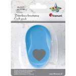TITANUM Hole punch with 25mm heart motif