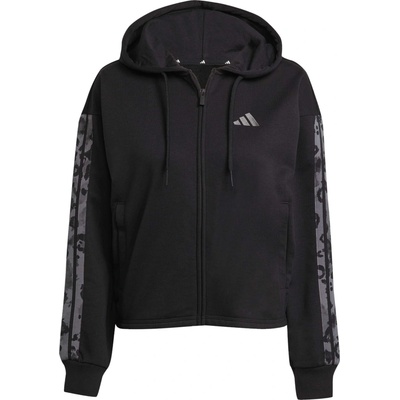 adidas W AOP FT FZ čierna sivá