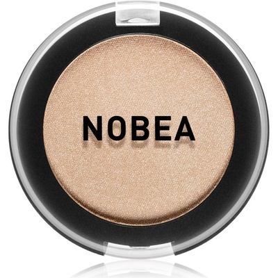 Nobea Day-to-Day Mono Eyeshadow očné tiene s trblietkami Toasted almond 3,5 g