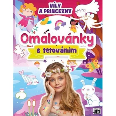 Omalovánky s tetováním Víly a princezny
