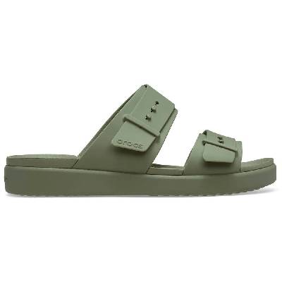 Сандали Crocs Brooklyn Buckle Low sandals - Green (Cargo)