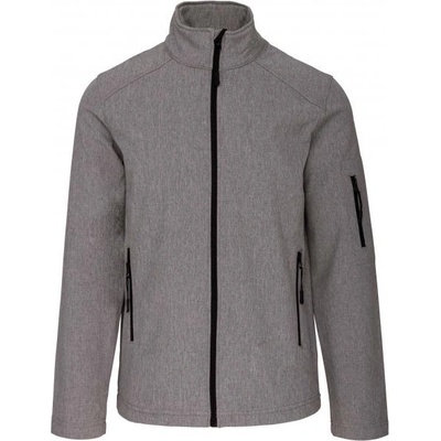 Kariban K401 / Мъжко софтшел яке - мелено сиво XXXL (20K401p8713)