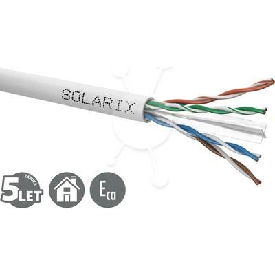 Solarix SXKD-6-UTP-PVC UTP, Cat6, drát, PVC, box, 100m