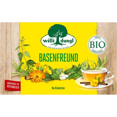 Willi Dungl Bio bazický čaj 20 čajových sáčků