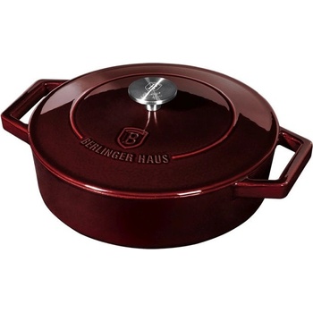 BERLINGERHAUS Pekáč litinový s poklicí 26 cm Burgundy Line
