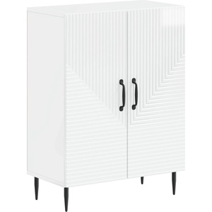 vidaXL Шкаф за баня HAARLEM Бял гланц 59, 5 x 31 x 80 см (896839)