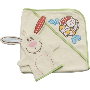 NICI Сет за баня NICI - Хавлия и ръкавица за къпане, 70 х 70 cm (61555) - baby
