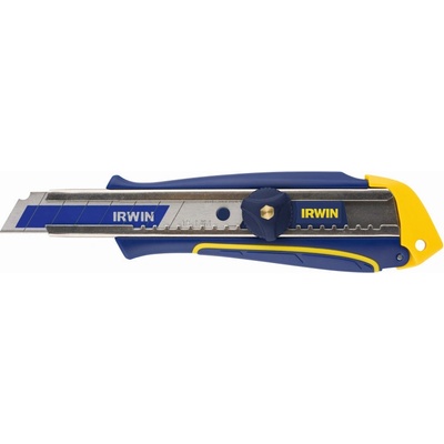 IRWIN Nôž s lámavou čepeľou s 18 mm kovovou koľajnicou, skrutkovacia bimetalová čepeľ
