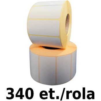 Image 1 of ZINTA Самозалепващи се етикети ZINTA 55x25mm, 340 ет. /ролка, черен знак (55X25X340-TH-BM)