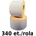 ZINTA Самозалепващи се етикети ZINTA 55x25mm, 340 ет. /ролка, черен знак (55X25X340-TH-BM)