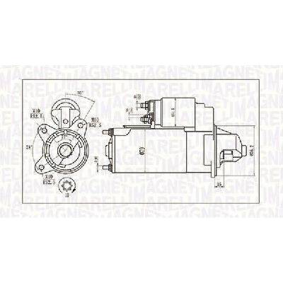 Startér MAGNETI MARELLI 063721396010