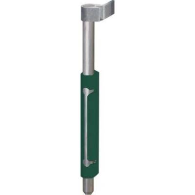 LOCINOX VSA 6005 - mechanická zástrč pro křídlové brány a vrata, pr. 20 mm, hliníková, zelená VSA_6005