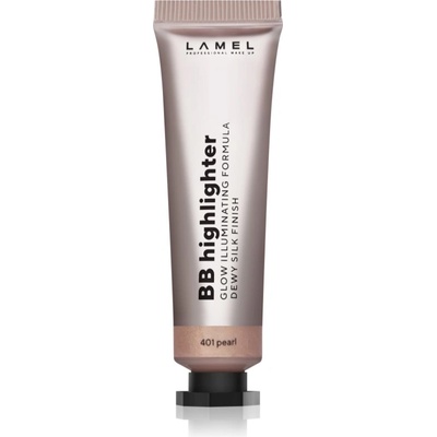 LAMEL Insta BB Highlighter кремообразен озарител цвят 401 Pearl 10ml