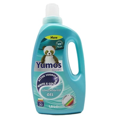 Unilever White&Color Гел за пране, 1, 5л, 30 пранета