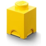 LEGO Кутия за съхранение, квадратна, lego, жълта 40011732 (40011732)