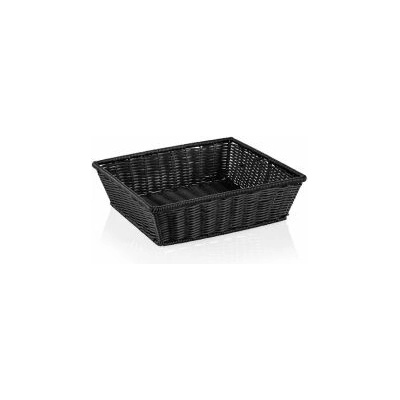 Koš na pečivo GN 2/3 WEAVER PRO černý